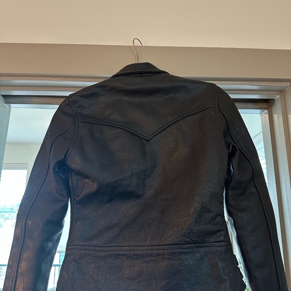 *** SOLD *** Straight to Hell “Defector” XS Leather Jacket - Picture 2 of 8
